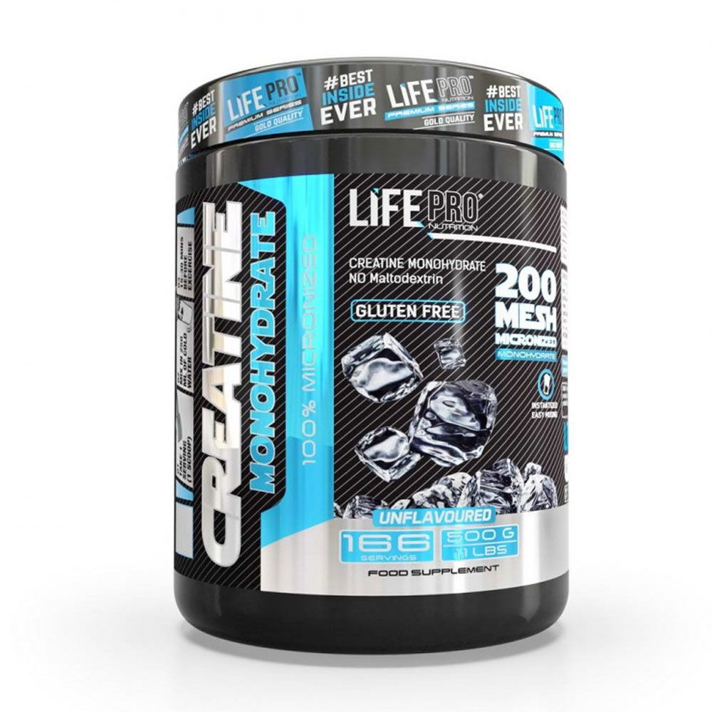 Creatina Monoidrato 200 Mesh (con gusto) di Life Pro