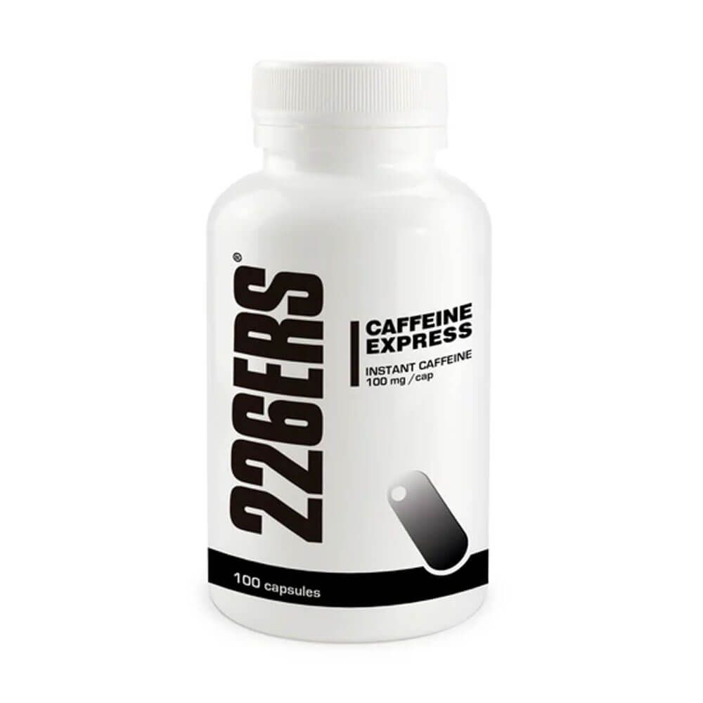 Cafeína Express 100mg envase de 100 cápsulas de la sección energéticos de la marca 226ERS