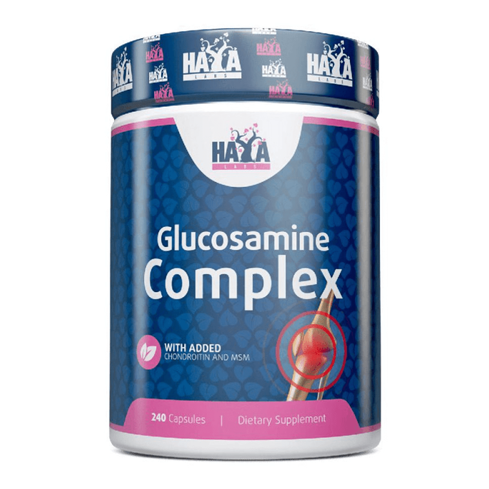 Complejo de Glucosamina Condroitina y MSM de 240 cápsulas del fabricante Haya Labs