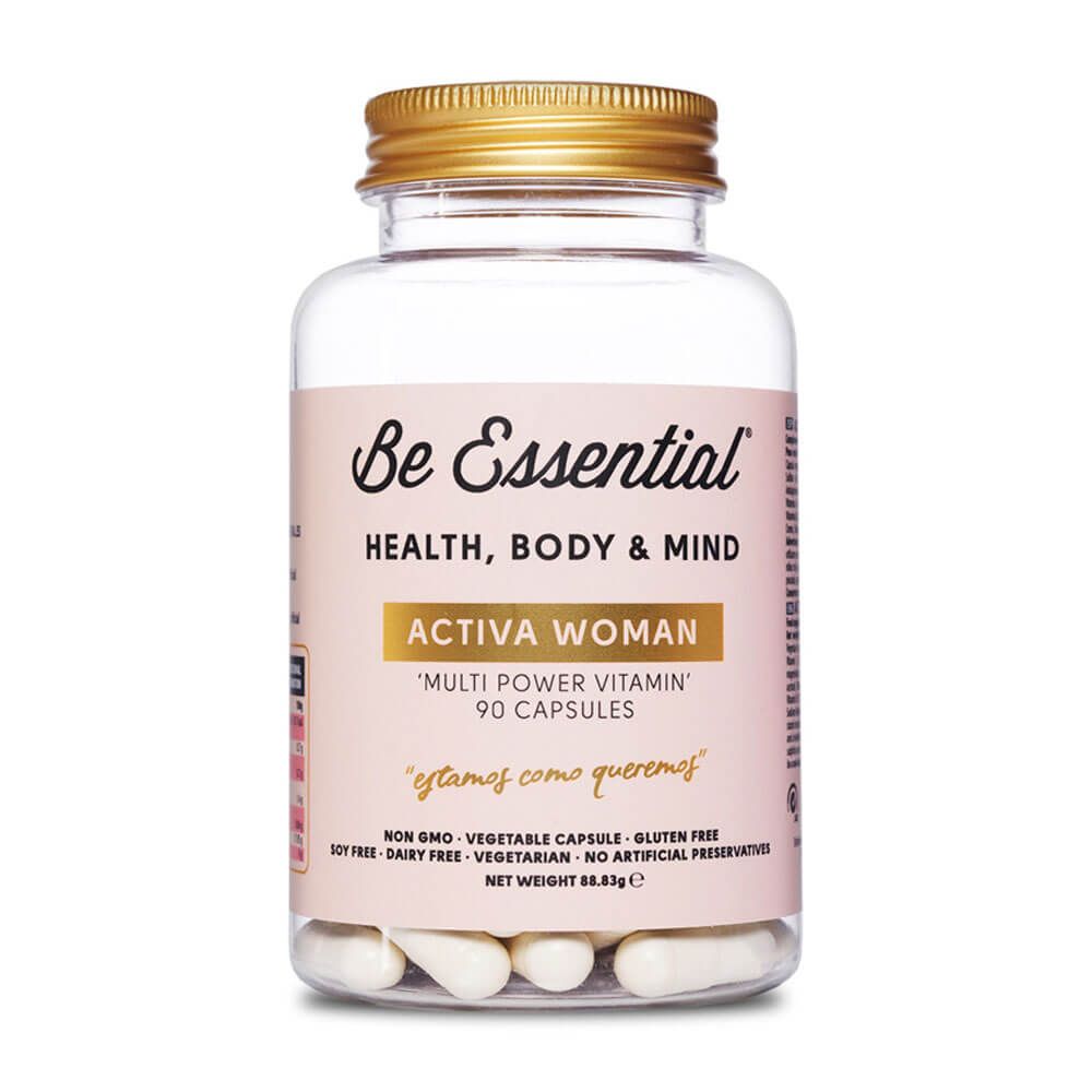 Activa Woman de 90 cápsulas del fabricante Be Essential complemento alimenticio de complejos multivitaminicos