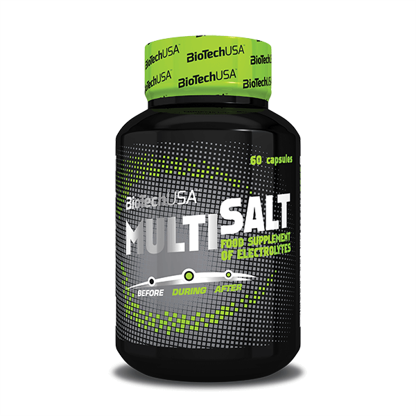 Multi Salt de 60 cápsulas de la marca Biotech USA (Sales Minerales)