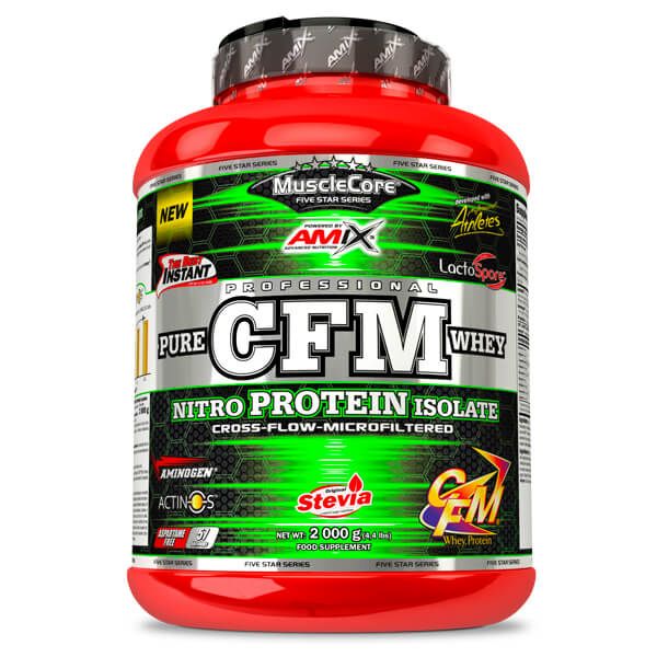 CFM Nitro Protein Isolate de 2kg por Amix Muscle Core en la categoría proteína de aislado de suero isolate