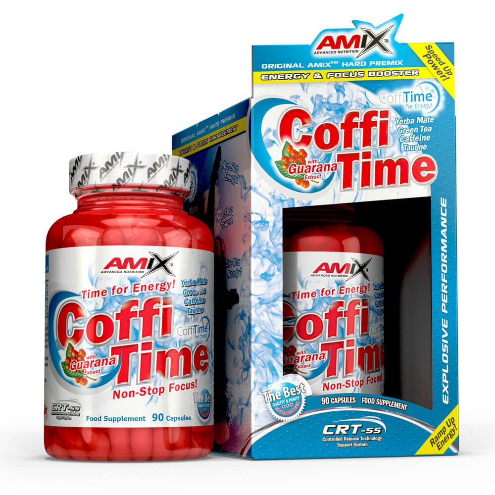 CoffiTime bote de 90 cápsulas de Amix Nutrition - cafeína