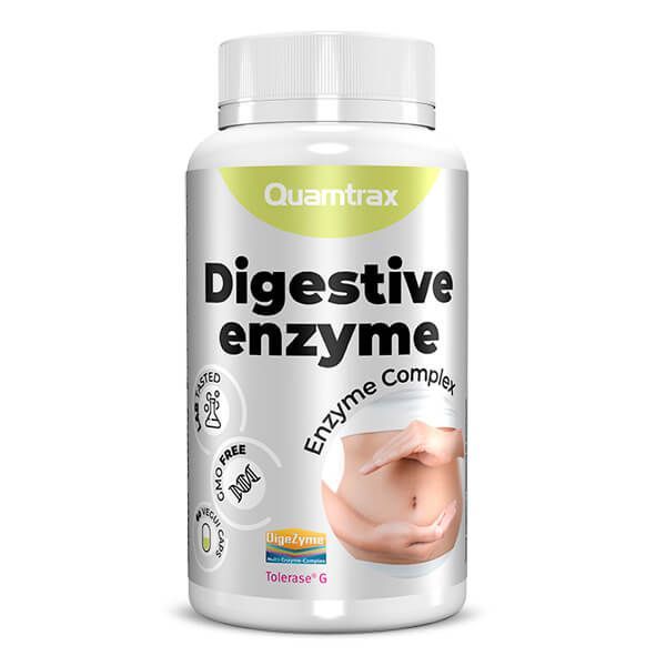 Digestive Enzime de 60 cápsulas hecho por Quamtrax en la categoría Digestivos