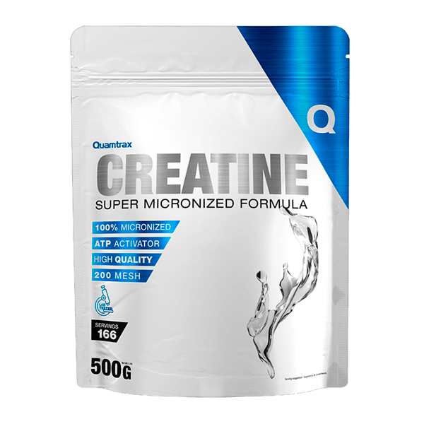 Creatina Monohidrato envase de 500g del fabricante Quamtrax