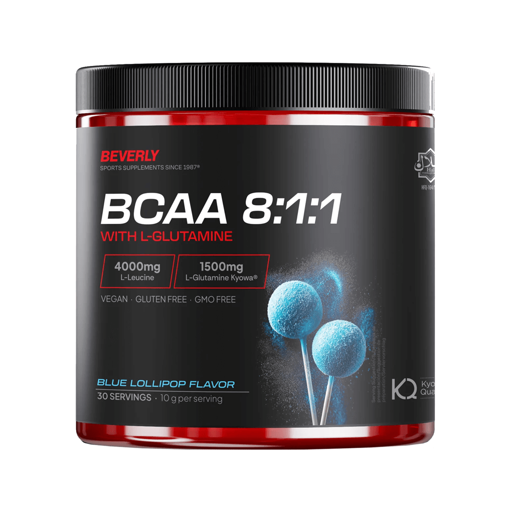BCAA 8:1:1 + L-Glutamina di Beverly Nutrition
