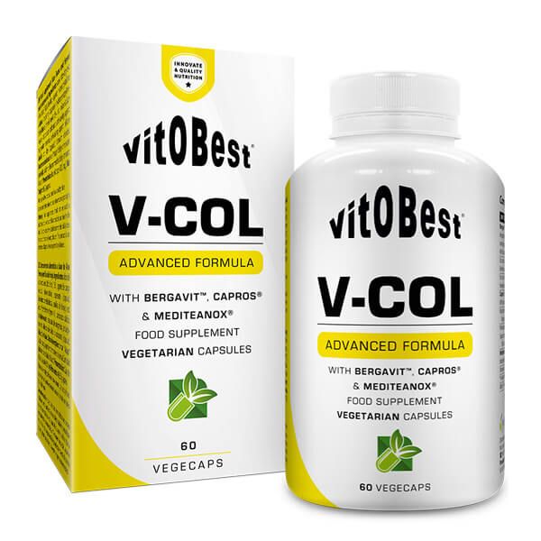 V-COL de 60 cápsulas vegetales por VitoBest en la sección de Colesterol