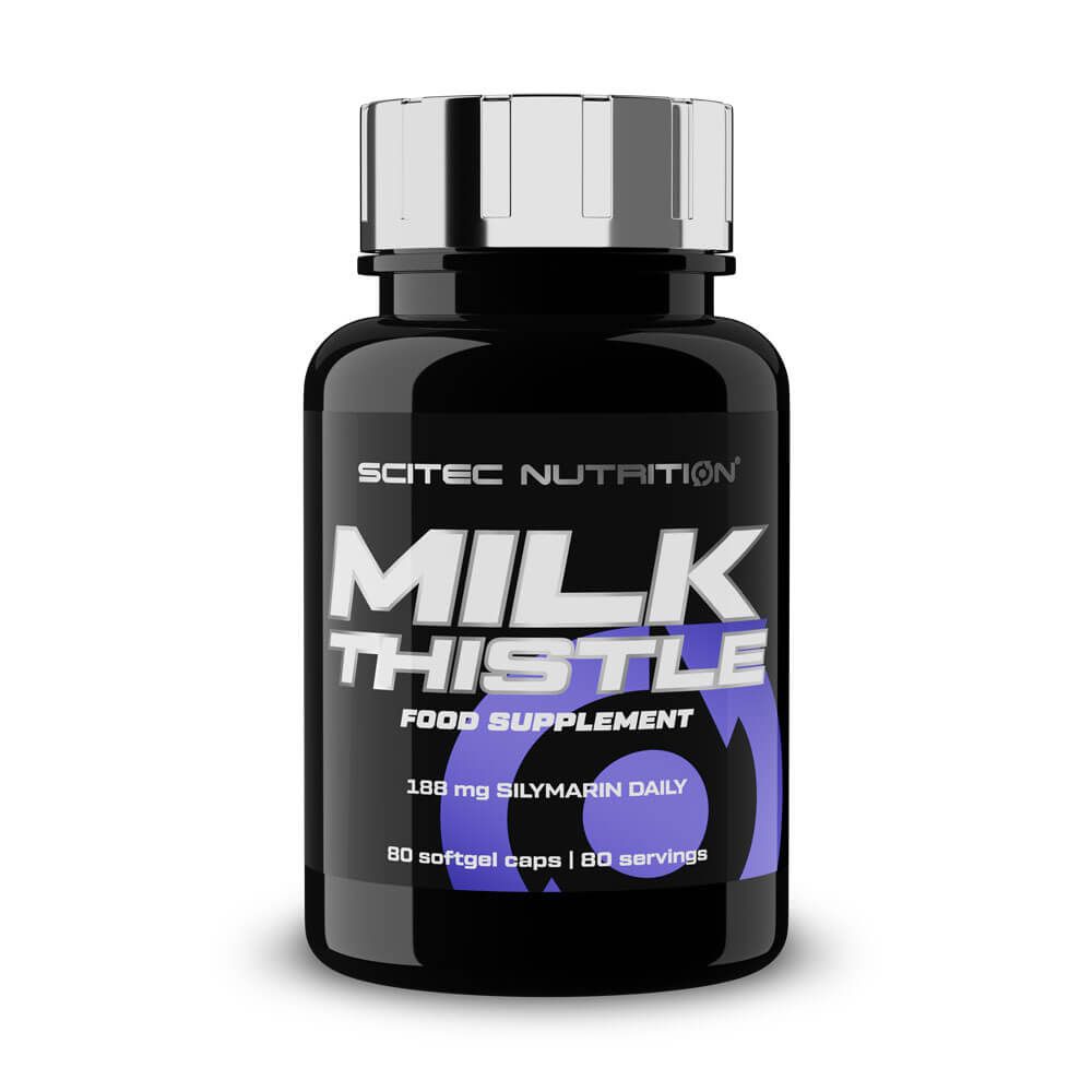 Milk Thistle envase de cardo mariano de la categoría protectores hepáticos hecho por Scitec Nutrition