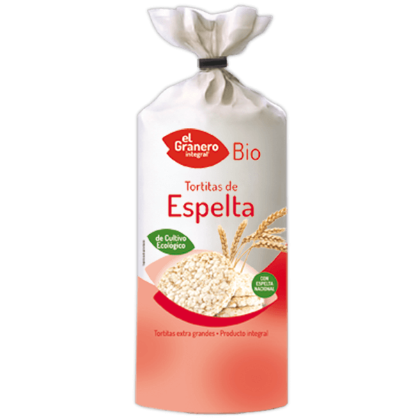 Tortitas de Espelta Bio de 100 g de El Granero Integral (Pancakes, Tortillas y Creps)