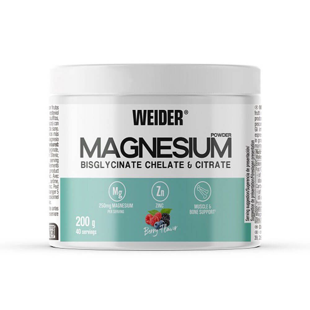 Magnesio bote de 200g de la marca Weider