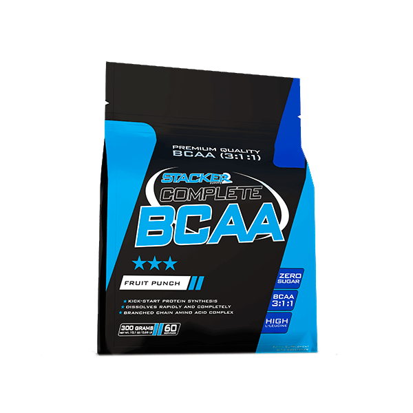 Complete BCAA envase de 300g de Stacker Europe (BCAA Ramificados)