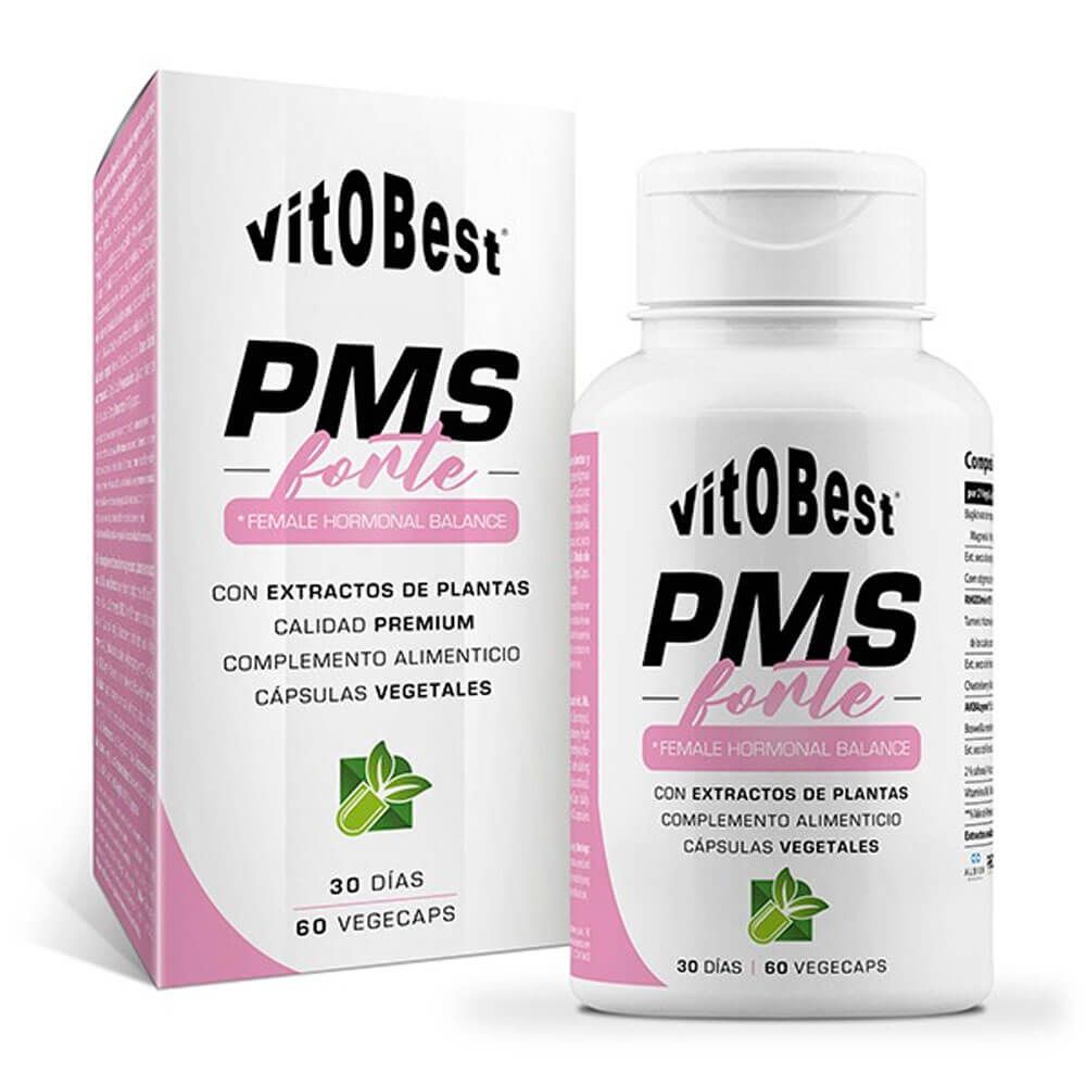 PMS Forte envase de 60 cápsulas del fabricante VitoBest en la sección de especial mujer