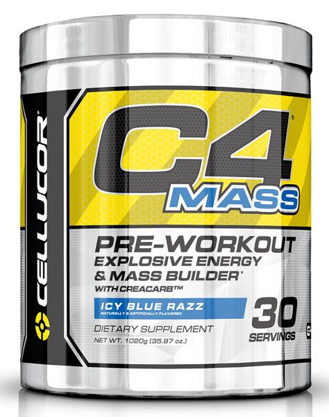 C4 Mass de 1020 g de la marca Cellucor (Ganadores de Peso con proteína)