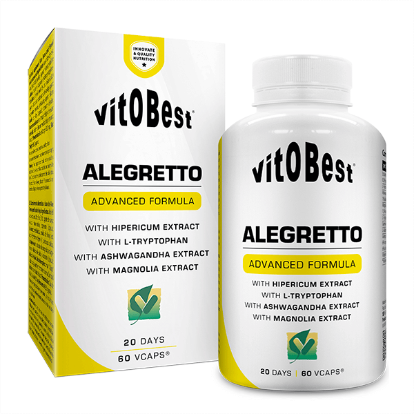 Alegretto de 60 cápsulas de VitoBest (Concentración-Memoria)