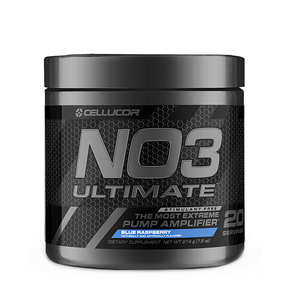 NO3 Ultimate envase de 215g del fabricante Cellucor (Óxido Nítrico)