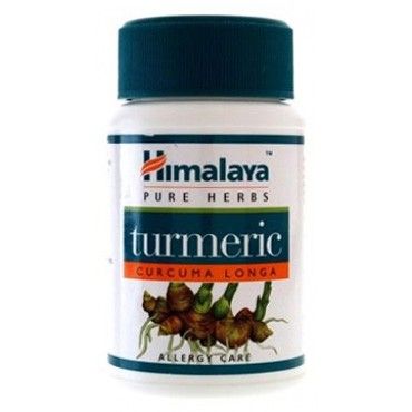 Turmeric envase de 60 cápsulas del fabricante Himalaya Herbal Healthcare (Formulas Mejoras Articulares)