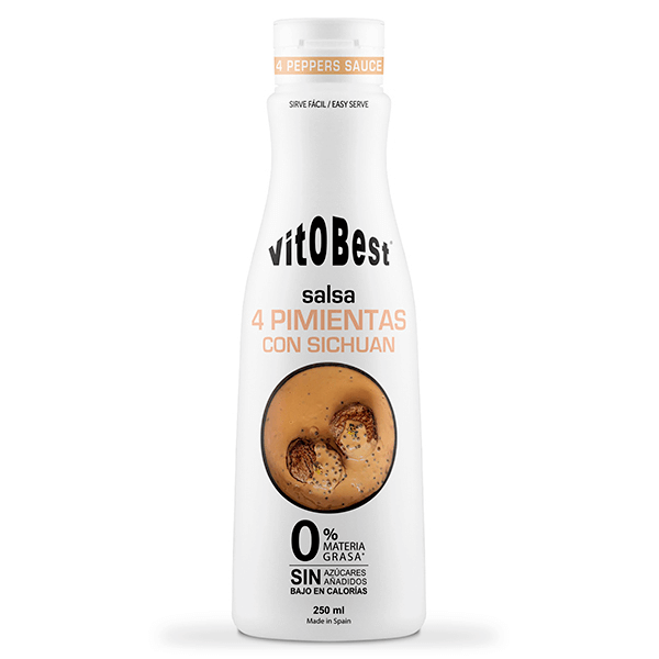 Salsa 0% presentación de 250ml de la categoría salsas saladas sin calorias del fabricante VitoBest