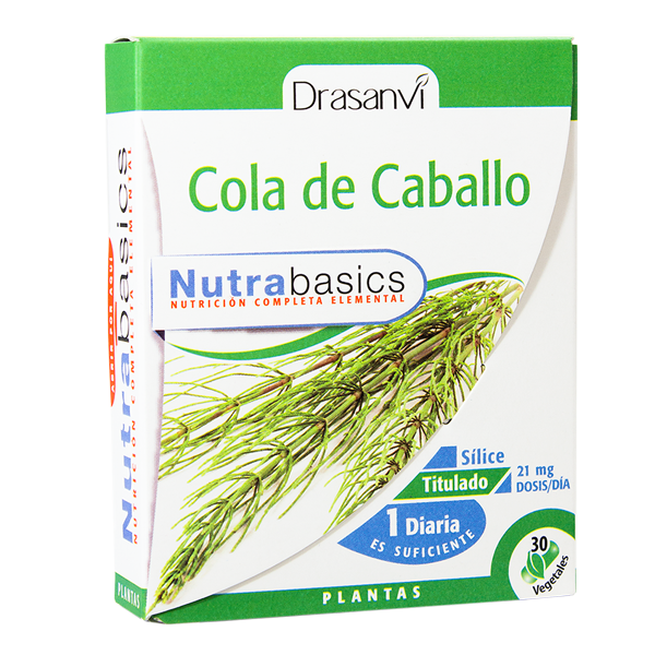 Cola de Caballo de 30 cápsulas vegetales de Drasanvi (Mejora General)