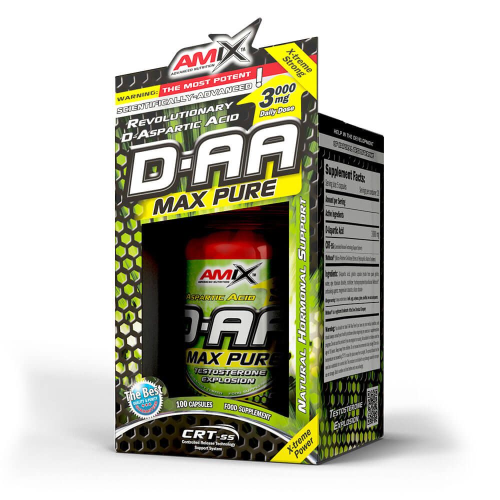 D-AA Max Pure de Ácido aspártico por Amix Nutrition suplemento de la sección complejos testosterona