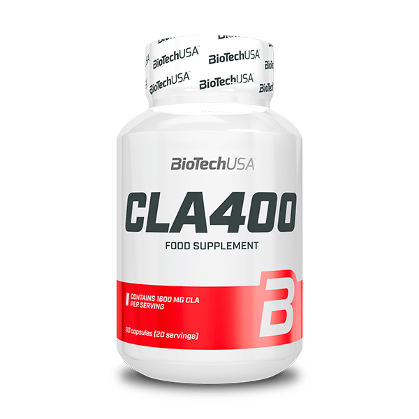 CLA 400 de 80 cápsulas del fabricante Biotech USA