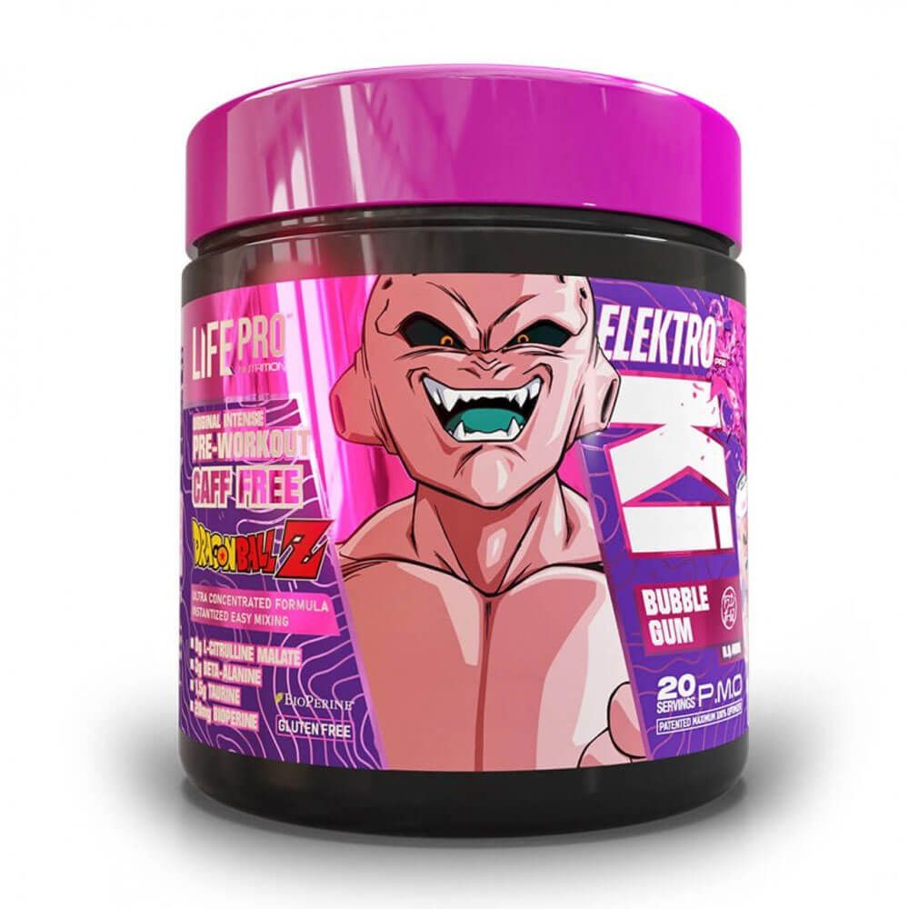 Elektro Ki Sin Cafeína Dragon Ball Z Edición Limitada en 400g en la sección de pre entreno por LifePRO