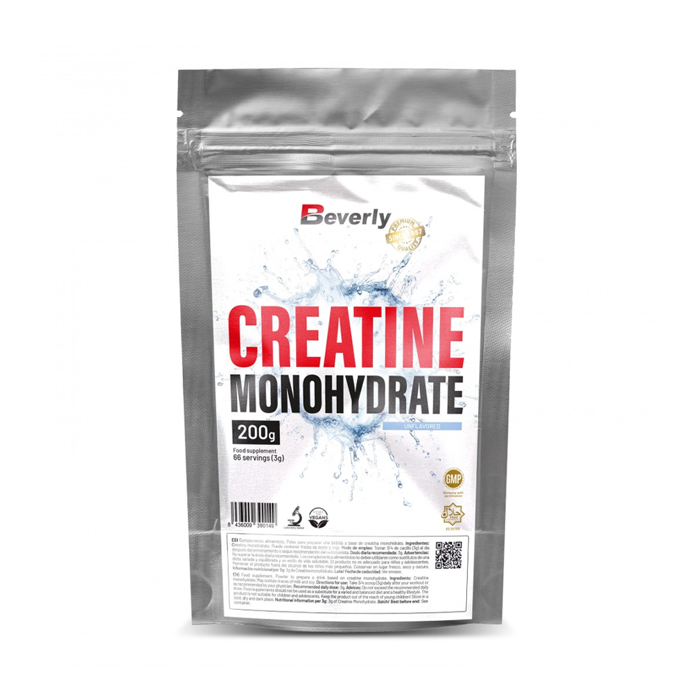 Creatina Monohidrato en 200g del fabricante Beverly Nutrition