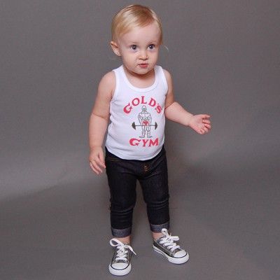 Camiseta Gym bebe Classic Joe de Gold's Gym