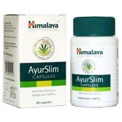 AyurSlim envase de 60 cápsulas del fabricante Himalaya Herbal Healthcare (Inhibidores de Apetito)