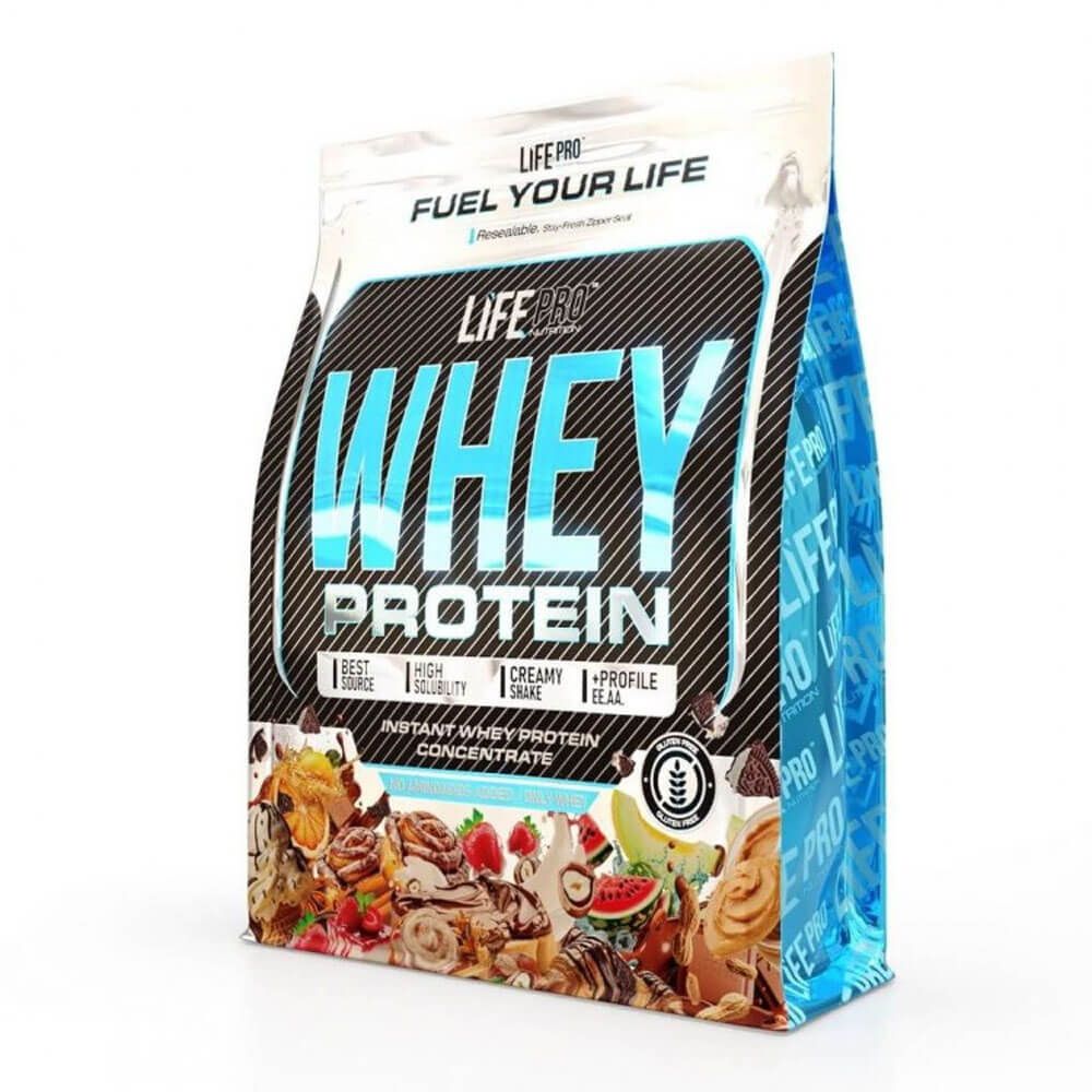 Whey Protein envase de 1kg de la marca LifePRO en la categoría proteina de suero whey