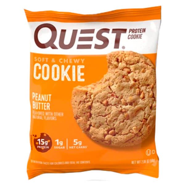 Protein Cookie bote de 59g de la categoría galletas proteicas bajas en calorias hecho por Quest Nutrition