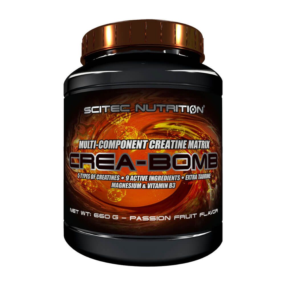 Crea-Bomb en 660g hecho por Scitec Nutrition en la sección de otras creatinas