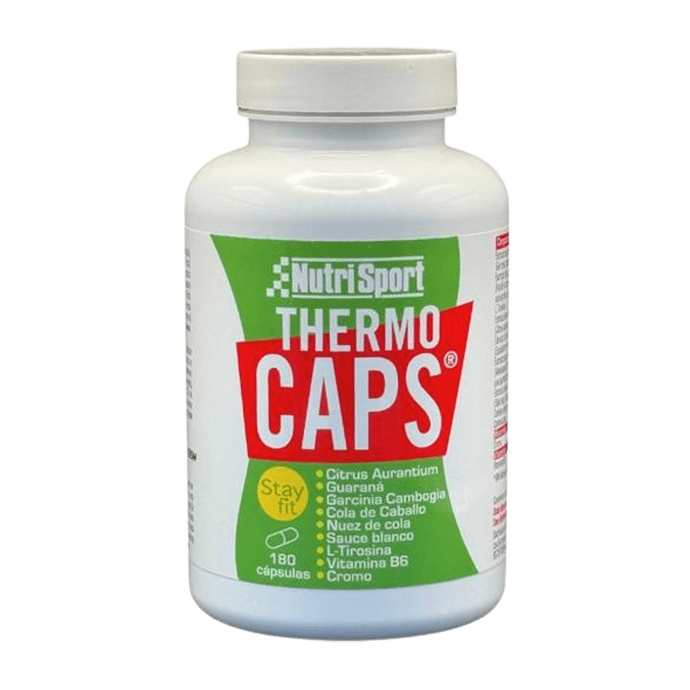 Thermo Caps en 180 cápsulas de la sección termogénicos del fabricante Nutrisport