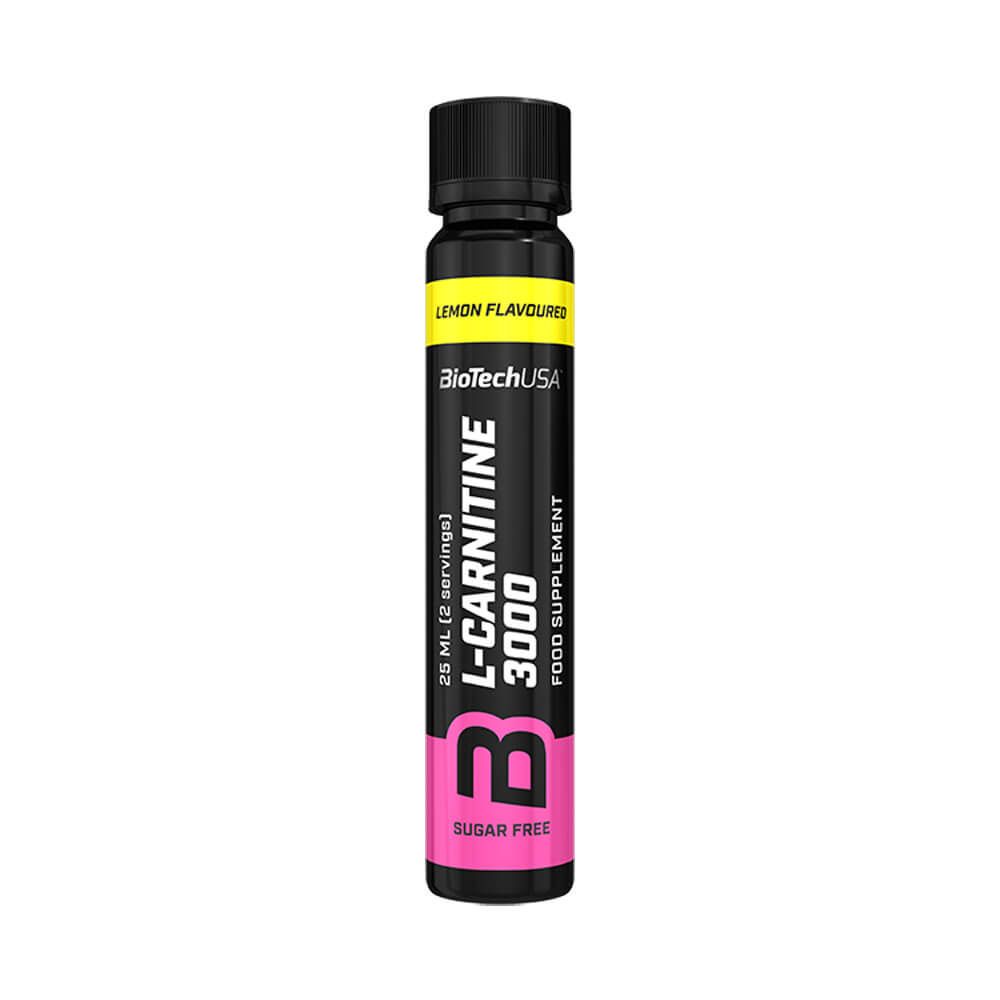 L-Carnitina 3000 bote de 25ml hecho por Biotech USA
