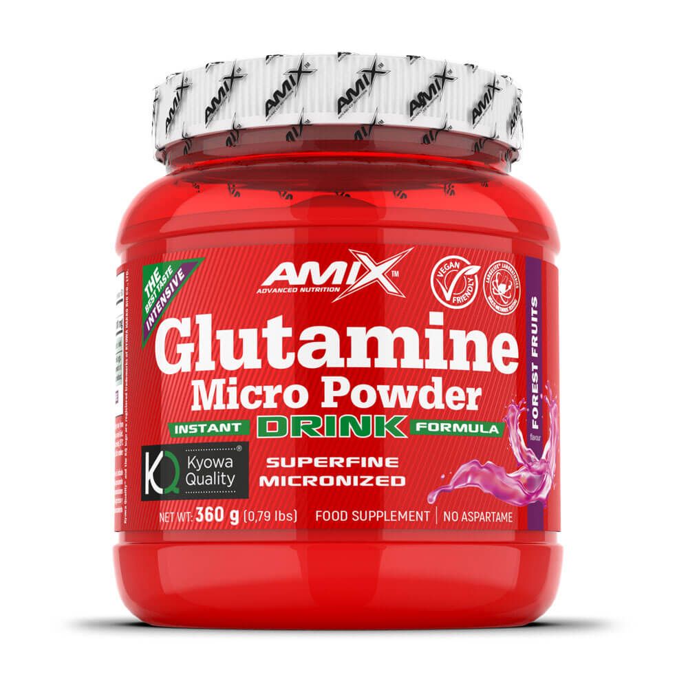 Glutamina Micro Powder Drink en 360g de la marca Amix Nutrition