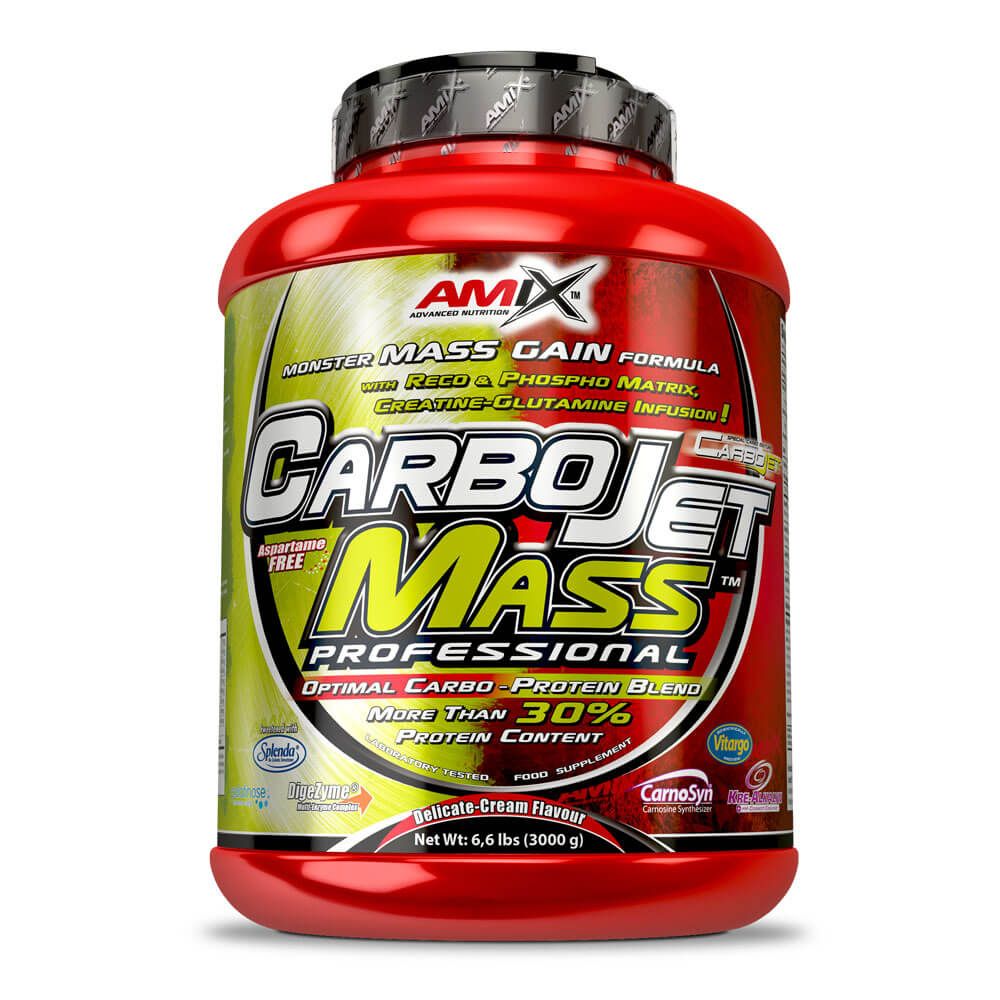 CarboJet Mass Professional de 3kg de la categoría ganadores de peso con proteína del fabricante Amix Nutrition