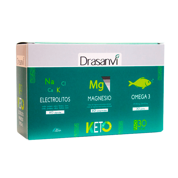 Pack Electrolitos+Magnesio+Omega de 30 días del fabricante Drasanvi (Packs Ahorro)
