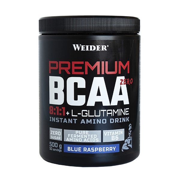 Premium BCAA Zero 8:1:1 + L-Glutamine de 500g de Weider (BCAA + Glutamina)