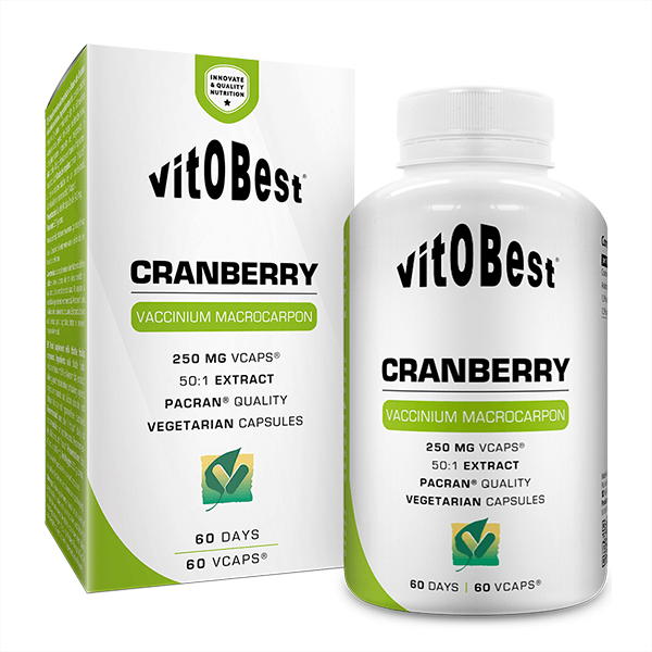 Cranberry envase de arandanos rojos de la marca VitoBest (Antioxidantes)