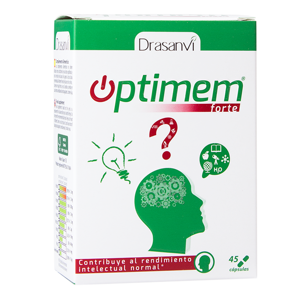 Optimem Forte envase de 45 cápsulas del fabricante Drasanvi (Complejos Multivitaminicos)