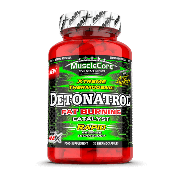 Detonatrol Fat Burning presentación de 30 thermo cápsulas en la categoría termogénicos por Amix Muscle Core