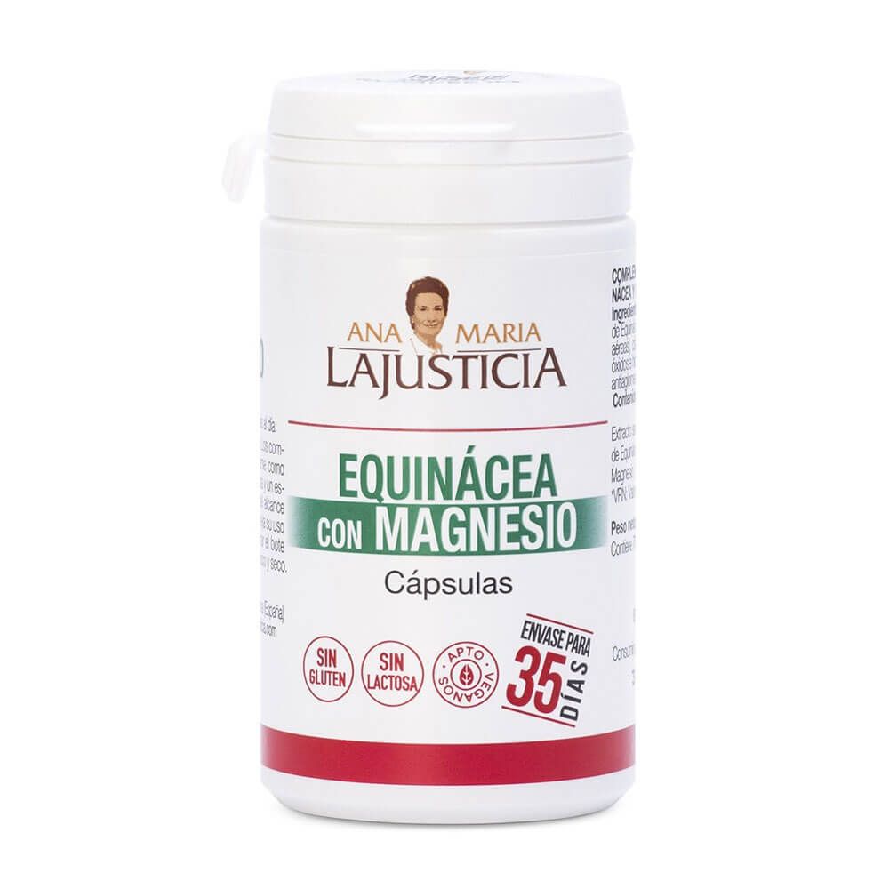 Equinácea con Magnesio de 70 cápsulas en la categoría anti-estrés del fabricante Ana Maria Lajusticia