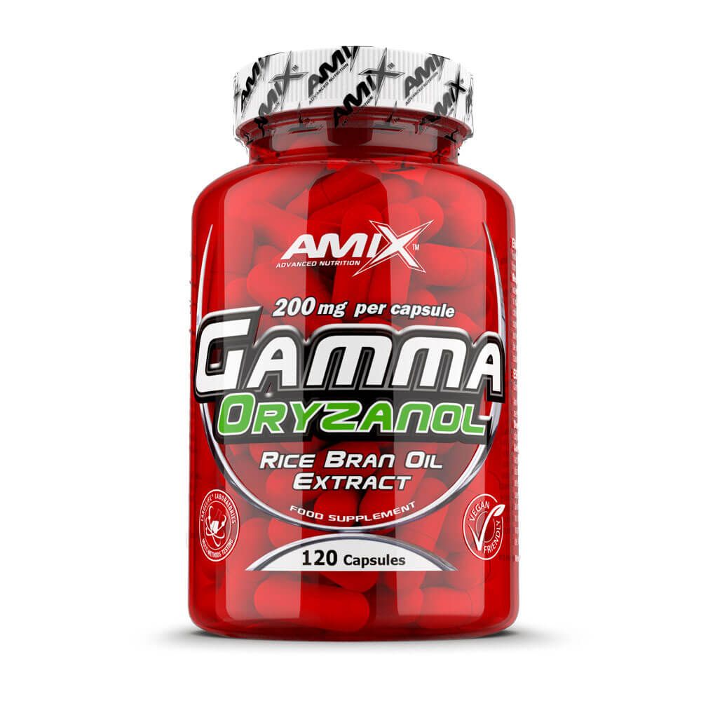 Gamma Oryzanol bote de 120 cápsulas hecho por Amix Nutrition - complejos testosterona