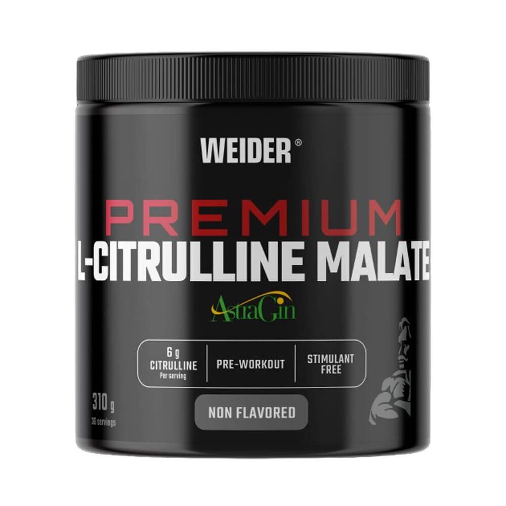 Premium L-Citrulina Malato presentación de 310g hecho por Weider suplemento de la sección otros aminoácidos
