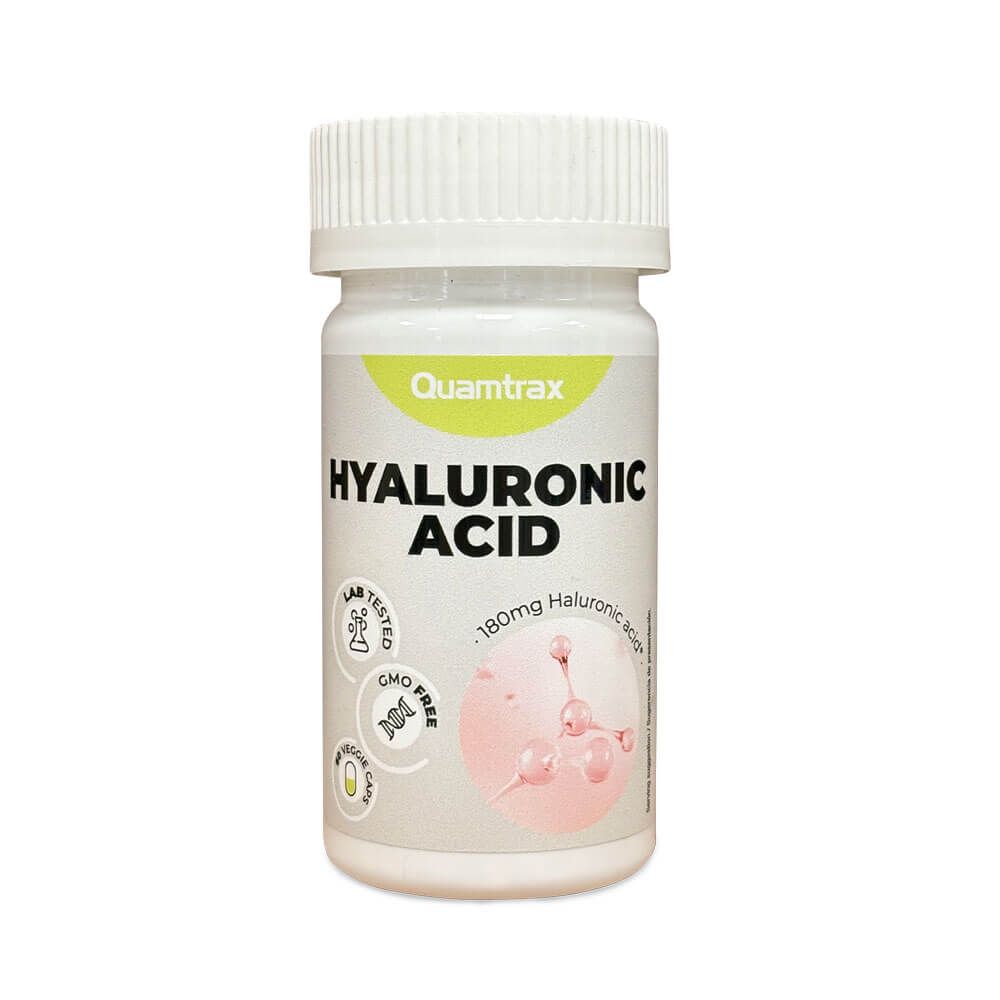 Ácido Hialurónico bote de 60 cápsulas de la marca Quamtrax de la categoría fórmulas para mejora articular
