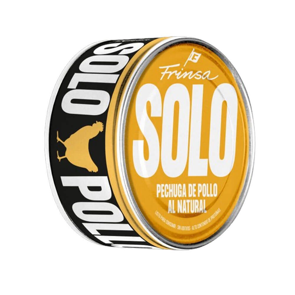 Pollo al Natural de 160g complemento alimenticio de alimentos en conserva hecho por Frinsa