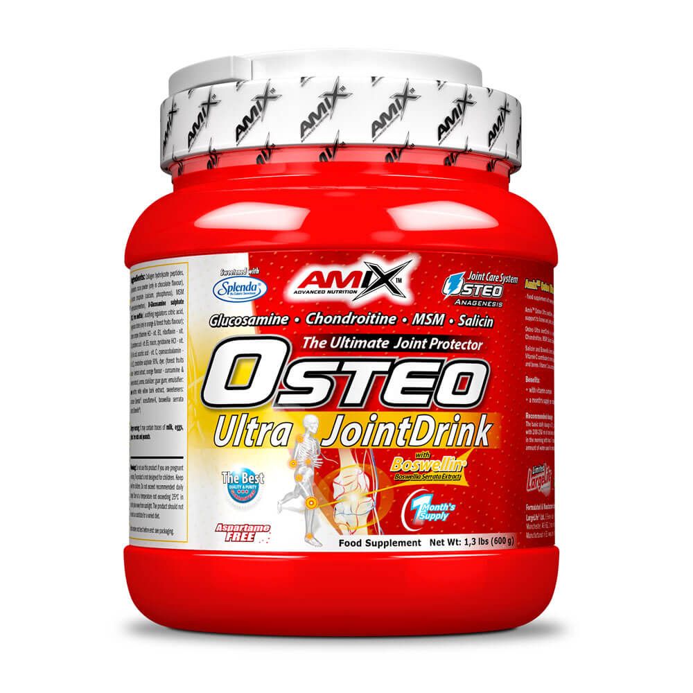 Osteo Ultra JointDrink envase de 600g hecho por Amix Nutrition - fórmulas para mejora articular