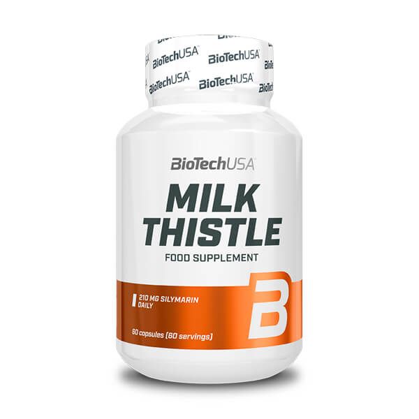 Milk Thistle en 60 cápsulas de la categoría Protectores Hepáticos hecho por Biotech USA