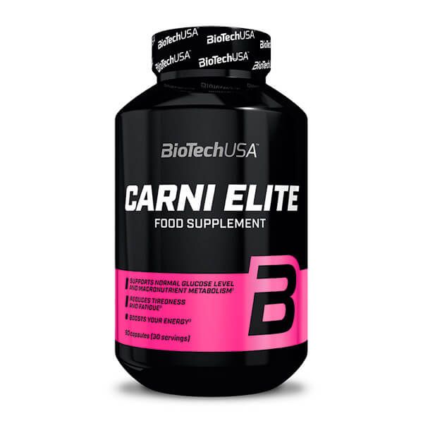 Carni Elite en 90 cápsulas en la sección de otros quemadores hecho por Biotech USA