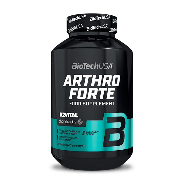 Arthro Forte bote de 120 tabletas de la categoría fórmulas para mejora articular de la marca Biotech USA