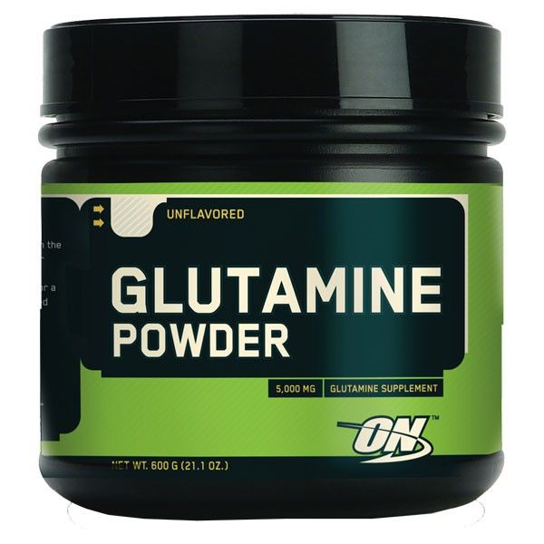 Glutamina en Polvo de 600g del fabricante Optimum Nutrition